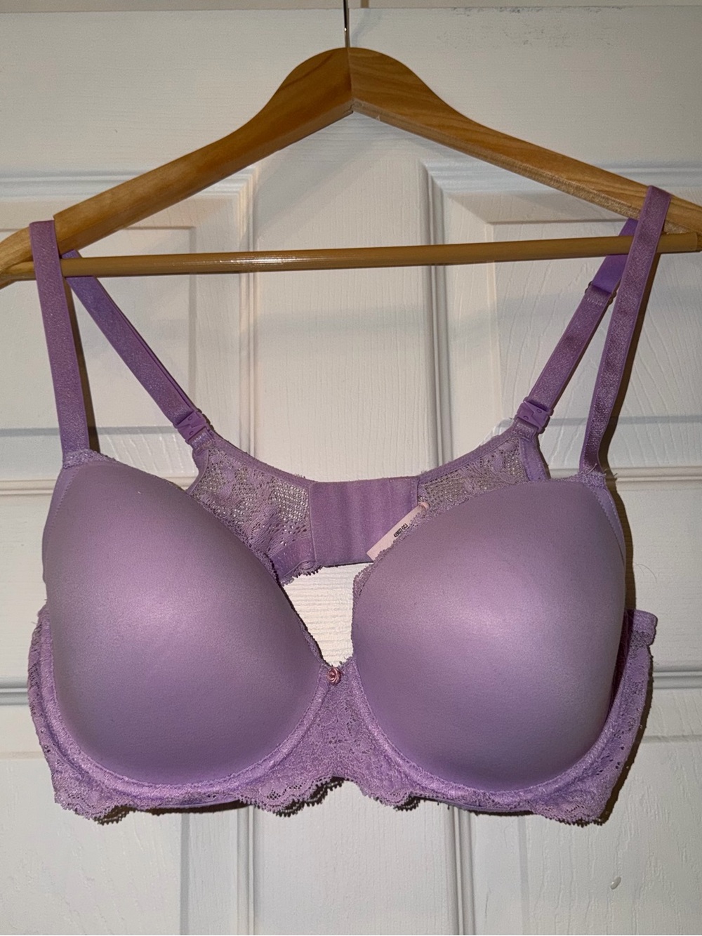 Victoria's Secret Lavender Lace T-Shirt Bra